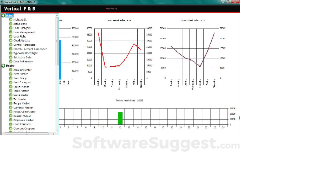 Vertical F & B Software Screenshot1